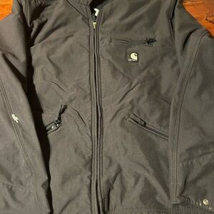 Vintage Carhartt Men's Black Performance Jacket XLG